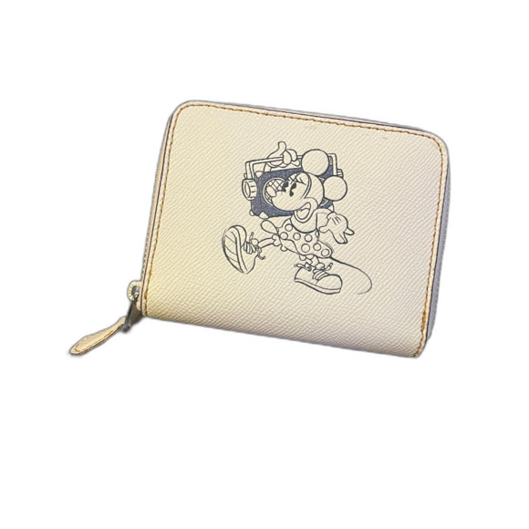 Limited Edition Disney x Coach Minnie Mouse Wallet - Picture 1 of 8
